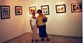 Exposicion de Carmen Portillo en Montoro. La pintora con Maria Cabrera.jpg